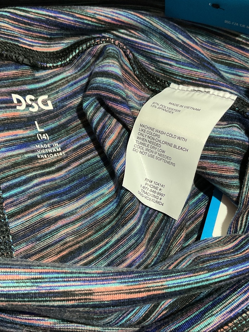 Girl DSG Bundle - XL Racerback Sports Bra, L Leggings, 2 L Biker Shorts - Picture 13 of 13